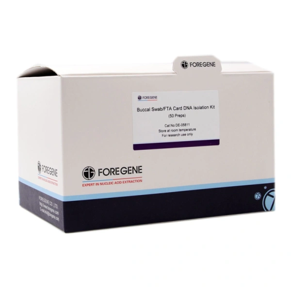 DE-05811 Набор реагентов Buccal Swab （FTA Card）DNA Isolation Kit (50)
