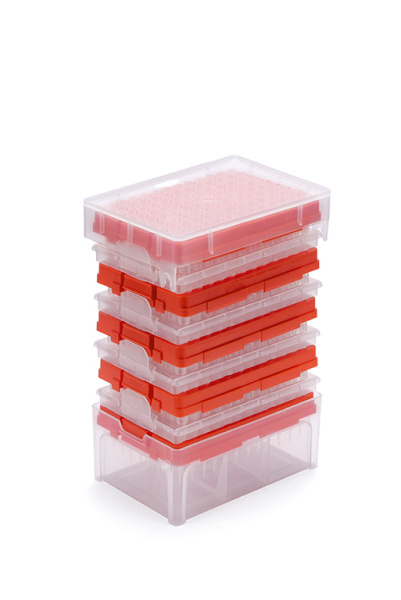 521110 Наконечники градуированные в сменных блоках градуированные удлиненные  (нестерильные) 10 мкл XL/20 мкл