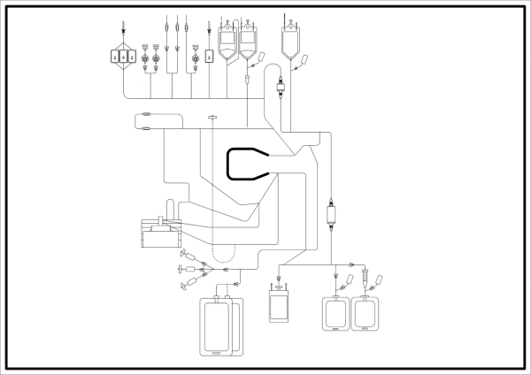 51-01-0008 Набор одноразовых расходных стерильных материалов SophCyte Pipline Kit 101 