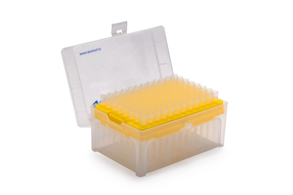 526101 Наконечники MAXIPENSE™ultra Low Retention градуированные в штативах (стерильные) 200 мкл